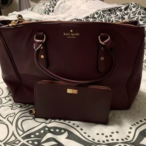 Kate Spade purse and wallet